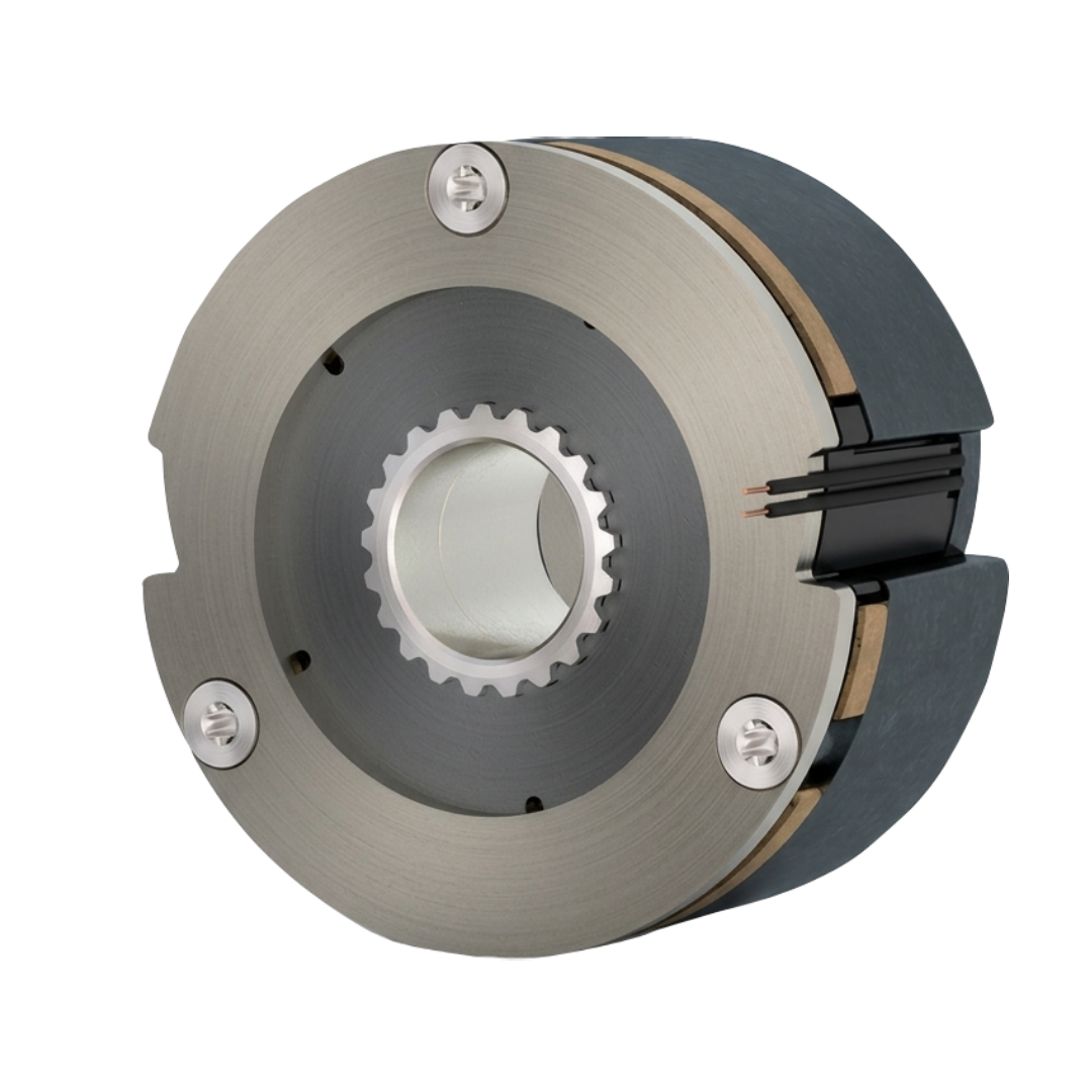 Freio de mola KEB Combistop 06 S1, versão classic com flange C-face